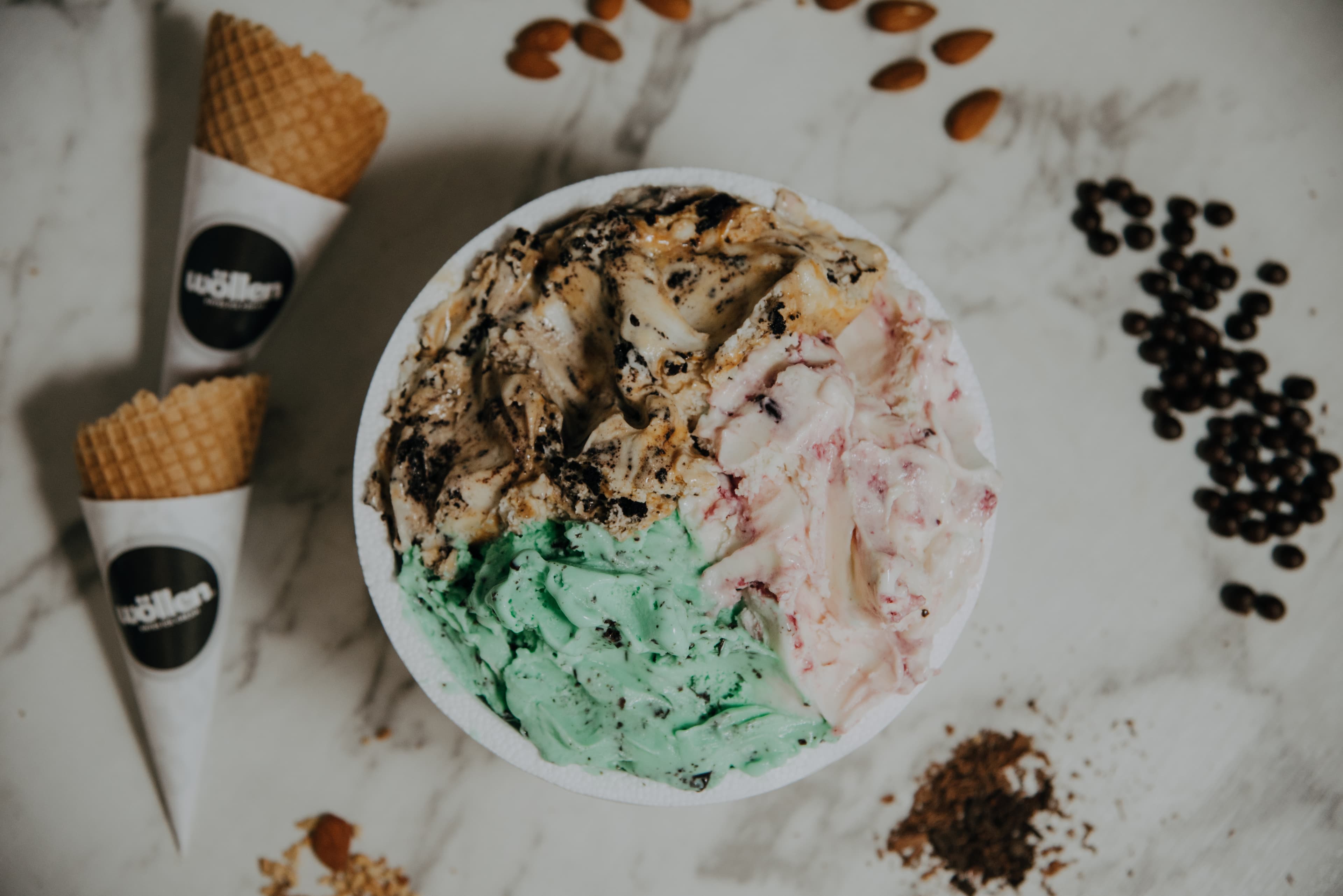 Wöllen helado suizo y cafetería